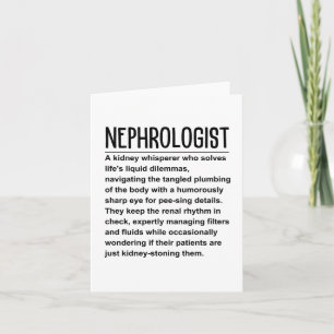 Nephrologist  card