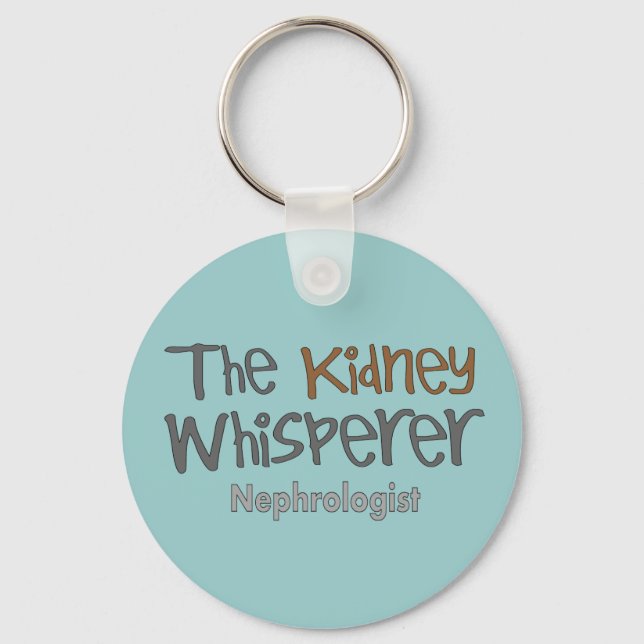 Nephrologist Physician Gifts, Humourous Keychain (Front)