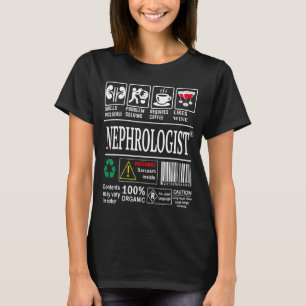 Nephrologist Skills Included Problem Solving Docto T-Shirt