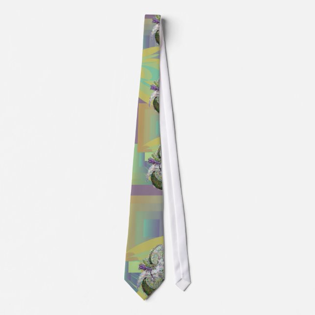 Nephrologist Tie, Unique Artsy Kidney Design Tie (Front)