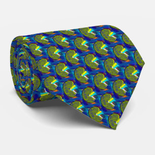 Nephrology Artsy Kidney Design Green ll Tie
