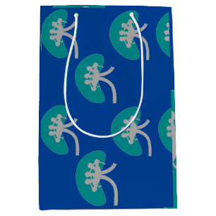 Nephrology Artsy Kidney Design Medium Gift Bag