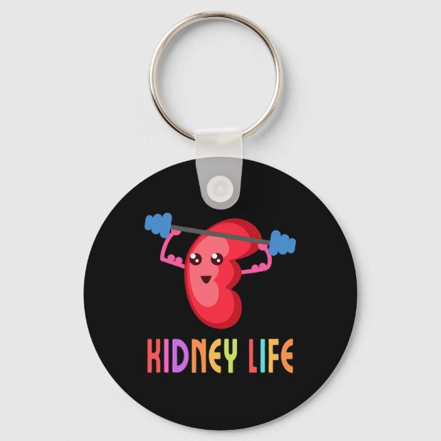 Nephrology Nurse Dialysis Technician 1  Keychain (Front)