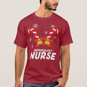 Nephrology Nurse Urine Therapy Christmas Nursing T-Shirt