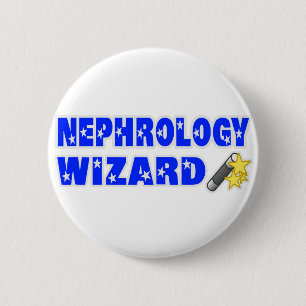 Nephrology Wizard 2 Inch Round Button