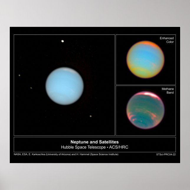 Neptune&amp;Satellites-2004-22a Poster (Front)