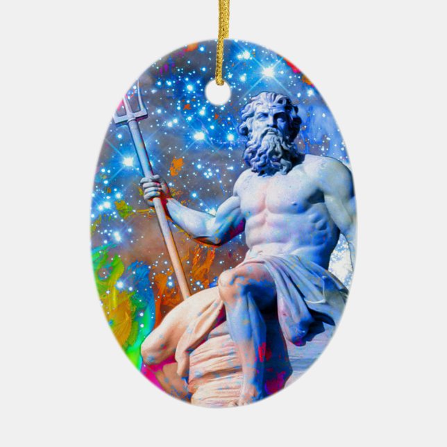 Neptune Ceramic Ornament (Front)