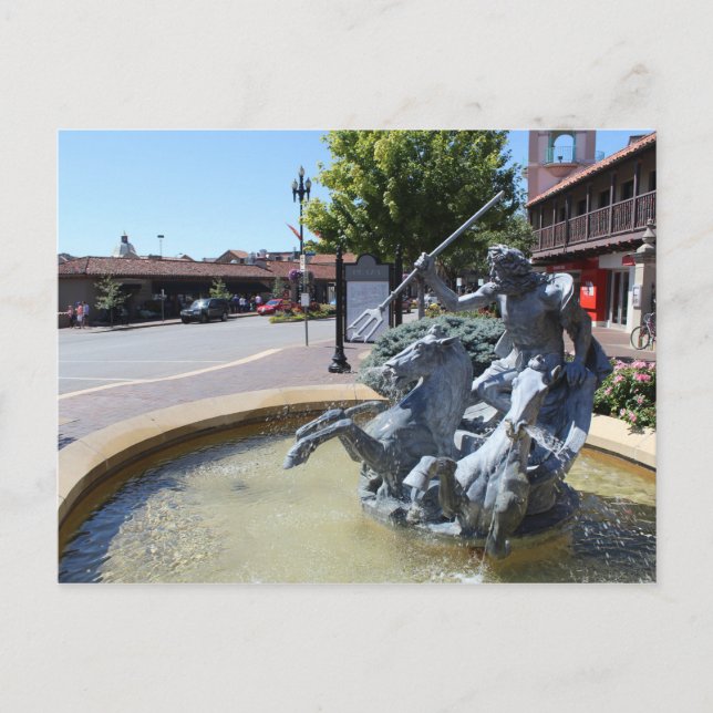 Neptune Fountain #3 Postcard (Front)