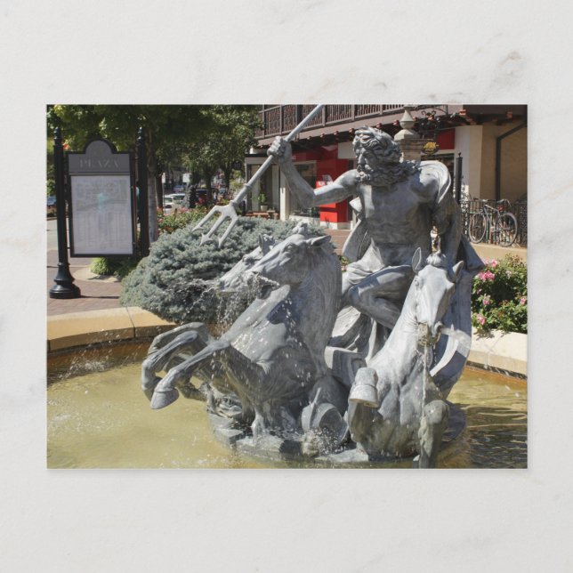 Neptune Fountain #6 Postcard (Front)