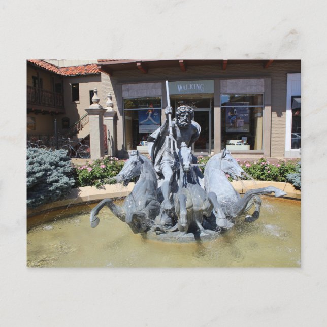 Neptune Fountain Postcard (Front)