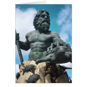 neptune king à la plage de virginia