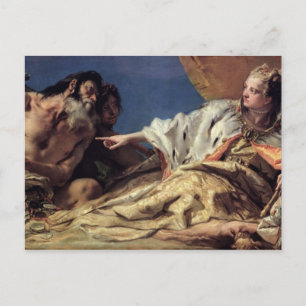 Neptune offering gifts to Venice (ceiling fresco) Postcard