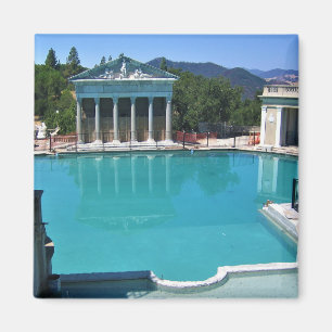 Neptune Pool at Hearst Castle, San Simeon, CA Magnet