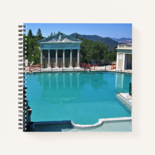 Neptune Pool at Hearst Castle, San Simeon, CA Notebook