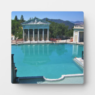 Neptune Pool at Hearst Castle, San Simeon, CA Plaque