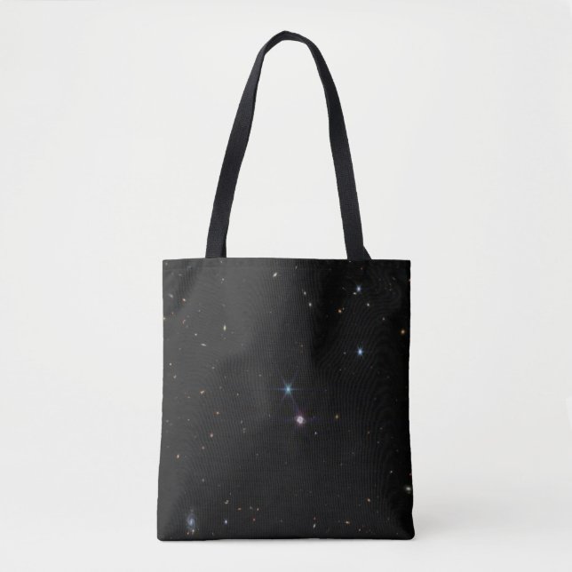 Neptune Ring System hundreds of galaxies Webb Tote Bag (Front)