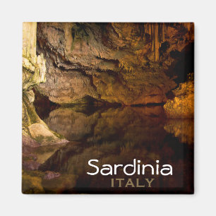 Neptune's Grotto, 'Sardinia, Italy' text magnet