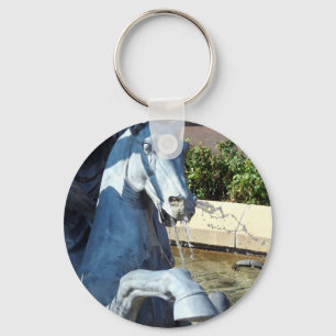 Neptune's Horse, Plaza Fountain Detail Keychain