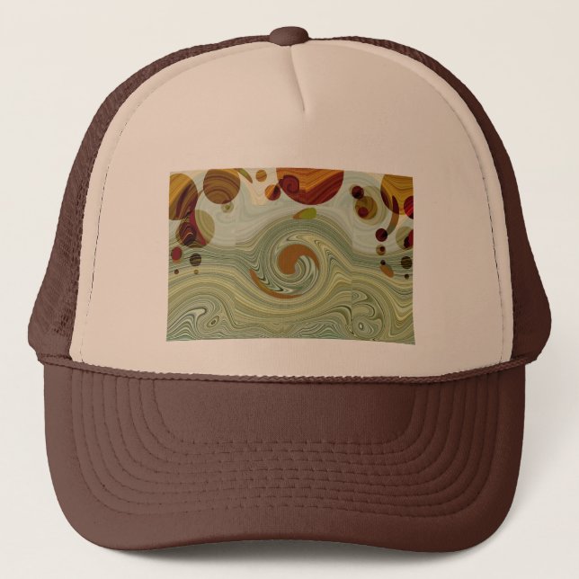 Neptune's MOONS - Abstract Trucker Hat (Front)
