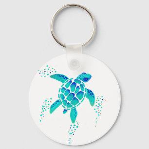 Neptune's Turtle Keychain