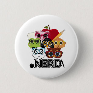 Nerd 2 Inch Round Button