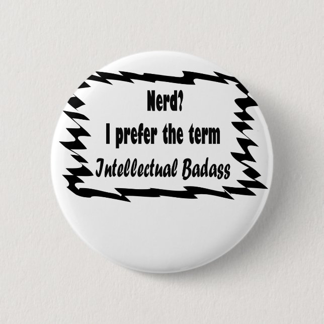 Nerd? 2 Inch Round Button (Front)