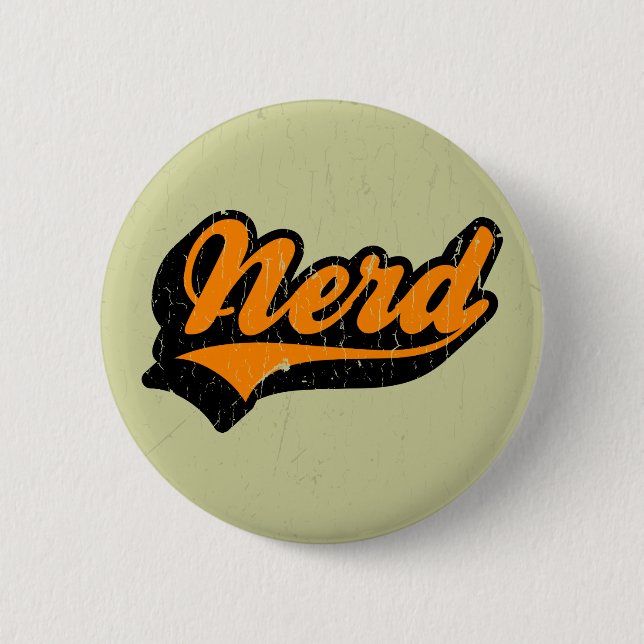 Nerd 2 Inch Round Button (Front)