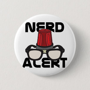 Nerd Alert! 2 Inch Round Button
