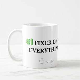 Nerd Award: Fixer of Everything - personalized mug