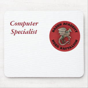 Nerd Battalion "Computer Specialist" mousepad