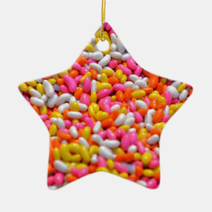 nerd candy ceramic ornament