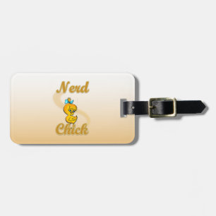 Nerd Chick Luggage Tag