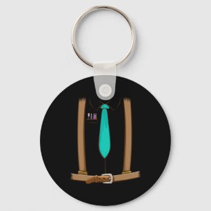 Nerd Costume Halloween Cute Dork Geek Son Gamer Gi Keychain