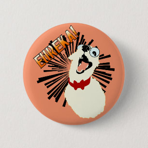 Nerd Dog 2 Inch Round Button
