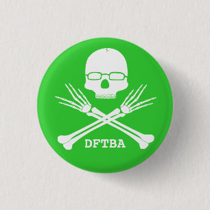 NERD FIGHTER, customise colour (see description) 1 Inch Round Button