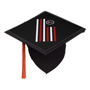 Nerd - Flag   Graduation Cap Topper