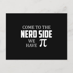 Nerd Geek Math Science Computer Funny Gift Idea Postcard