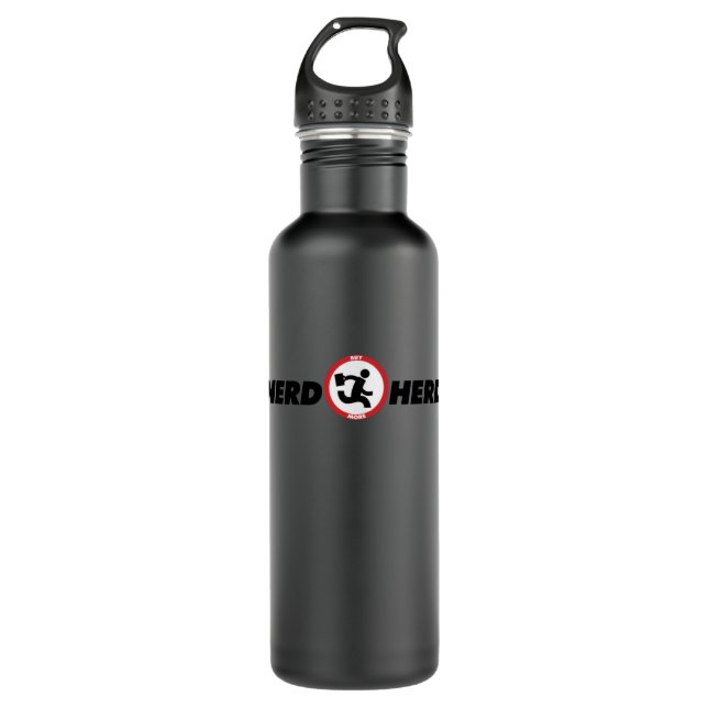 Nerd Herd from Chuck  710 Ml Water Bottle (Front)