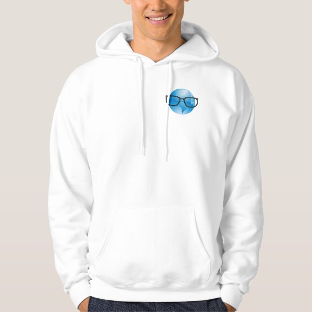Nerd Herd Running Zip Up Hoodie (Front)