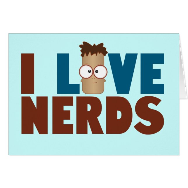 Nerd Love - Brown (Front Horizontal)