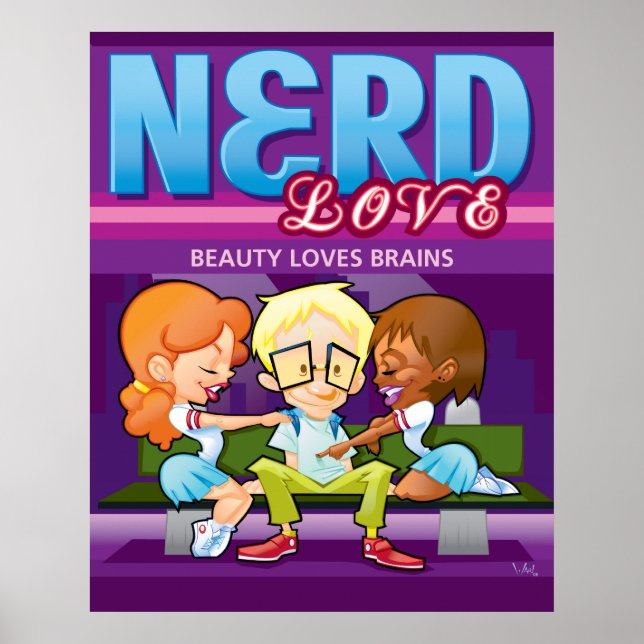 Nerd Love Poster (Front)