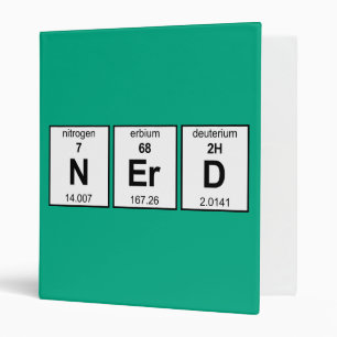 NErD Periodic Table Binder