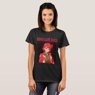 Nerd Rock Girl T-Shirt