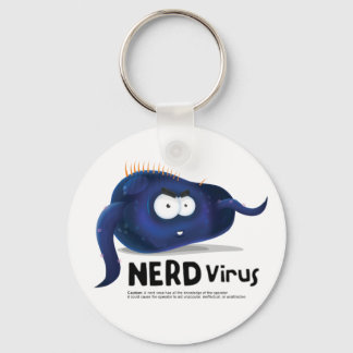 Nerd Virus Keychain