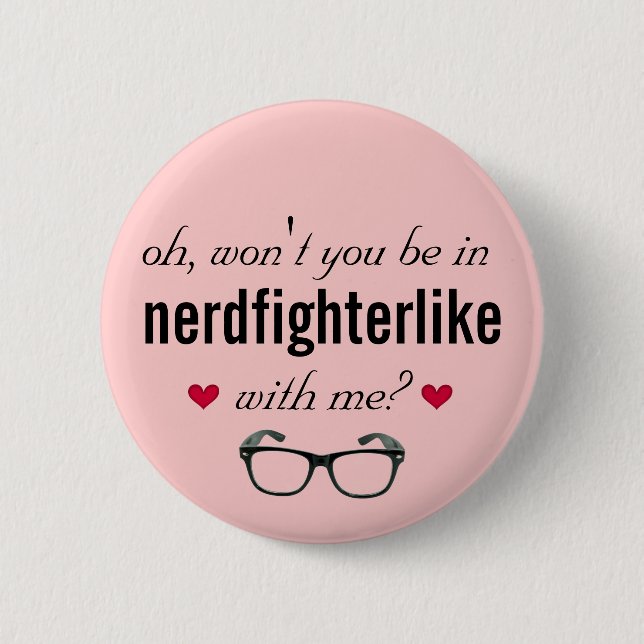 Nerdfighterlike 2 Inch Round Button (Front)