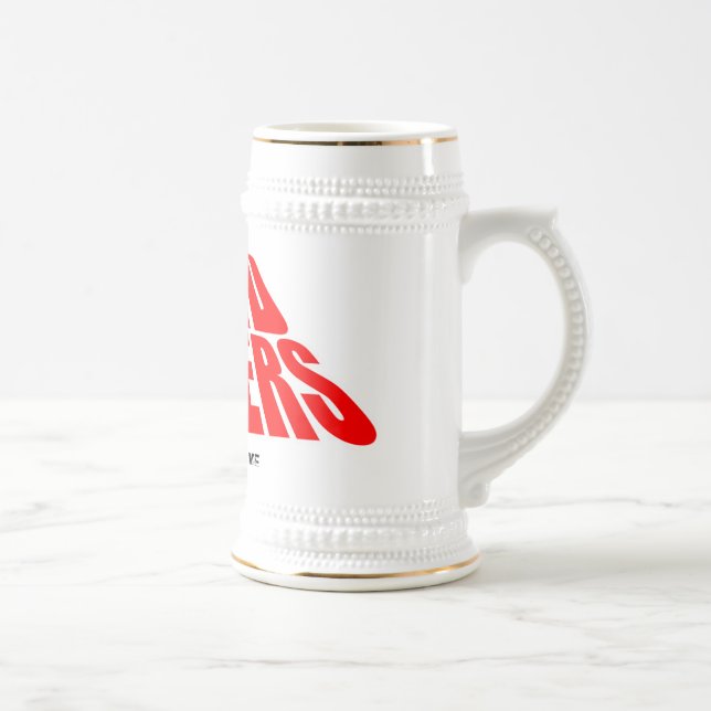NERDFIGHTERS, MADE OF AWESOME BEER STEIN (Right)