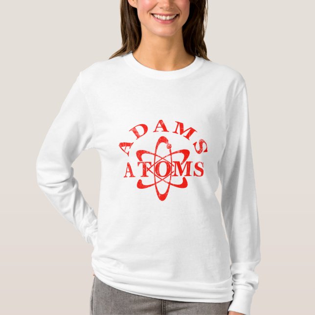Nerds Adams Atoms T-Shirt (Front)