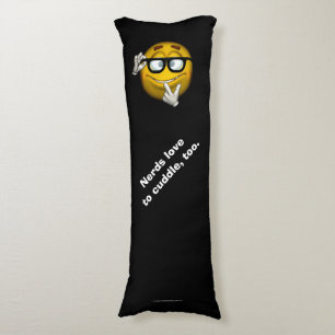 "Nerds Love to Cuddle, Too." [a2] Body Pillow