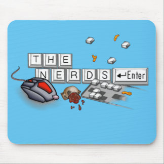 Nerds - PC Master Race Mouse Pad Flat