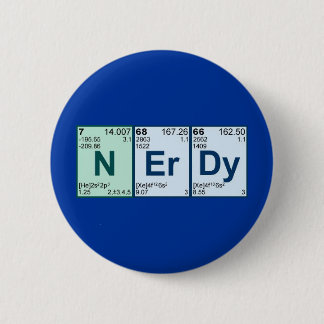 NErDy 2 Inch Round Button